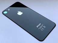 Zadný kryt iPhone 8 CE čierny s páskou Big Hole