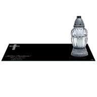 SKLENENÝ STOJAN NA SVIEČKU 60x30cm 565d Starí rodičia SKLENENÝ STOJAN NA SVIEČKU 60x30cm 565d Starí rodičia