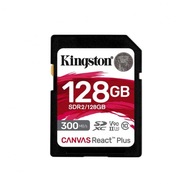 SD karta Kingston Canvas React Plus 128 GB triedy 10