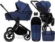 MUUVO QUICK 4.0 SET KOČÍK 2v1 AZURE BLUE modrý bohatá výbava