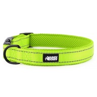 HUGGY DOGGY nastaviteľný obojok pre veľkého psa, REFLEXNÝ, s PEVNOU prackou, L HUGGY DOGGY nastaviteľný obojok pre veľkého psa, REFLEXNÝ, s PEVNOU prackou, L