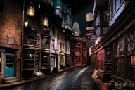 Veľký plagát Harry Potter Šikmá ulička 91,5x61 cm Veľký plagát Harry Potter Šikmá ulička 91,5x61 cm
