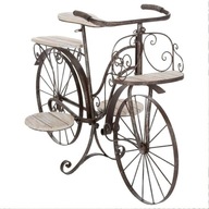 Dekoračný stojan na kvety, starožitný, ŠTÝLOVÝ BICYKEL, 59 cm Dekoračný stojan na kvety, starožitný, ŠTÝLOVÝ BICYKEL, 59 cm