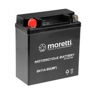 Moretti 6N11A-BS batéria 6N11A-3A 6V 11Ah 105A