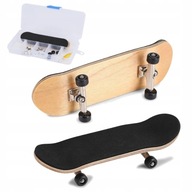 Drevený fingerboard skateboard na hmatník