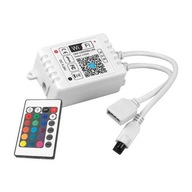 Ovládač RGB LED pásikov IR24 WiFi 8A 96W 12V Aplikácia pre smartfón Ovládač RGB LED pásikov IR24 WiFi 8A 96W 12V Aplikácia pre smartfón