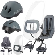 SEDADLO NA BICYKEL GO MINI + POTAH + PRILBA XXS ŠEDÁ SEDADLO NA BICYKEL GO MINI + POTAH + PRILBA XXS ŠEDÁ