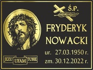 Náhrobná doska plaketa na hrob BŁYSK UV filter Náhrobná doska plaketa na hrob BŁYSK UV filter