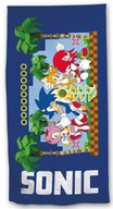 Sonic the blue hedgehog game detská osuška 70x140, savá Sonic the blue hedgehog game detská osuška 70x140, savá