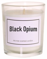 SÓJOVÁ sviečka s vôňou BLACK OPIUM SÓJOVÁ sviečka s vôňou BLACK OPIUM