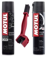Súprava na čistenie reťaze kefa na mastnotu MOTUL C2 Súprava na čistenie reťaze kefa na mastnotu MOTUL C2
