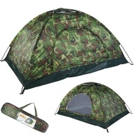 TURISTICKÝ STAN PRE 2 OSOBY VOJENSKÝ CAMO 2x1,5m