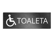 Toaletná tabuľa pre invalidov 8x24cm Toaletná tabuľa pre invalidov 8x24cm