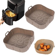 Silikónová forma do fritézy AirFryer 20cmx2ks. Silikónová forma do fritézy AirFryer 20cmx2ks.