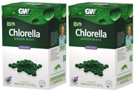 Green Ways BIO CHLORELLA tablety 2x330g Prečisťuje detoxikáciu Green Ways BIO CHLORELLA tablety 2x330g Prečisťuje detoxikáciu