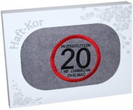 UTERÁK 70x140 S VÝŠIVKOU NA DARČEK K 20. NARODENINÁM UTERÁK 70x140 S VÝŠIVKOU NA DARČEK K 20. NARODENINÁM