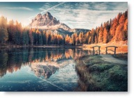 LAKE MOUNTAIN FOREST plagát B1 100x70cm obraz #132 LAKE MOUNTAIN FOREST plagát B1 100x70cm obraz #132
