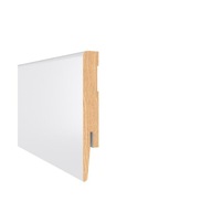 Mdf soklová lišta biely lesk Diamond80 mm Mdf soklová lišta biely lesk Diamond80 mm