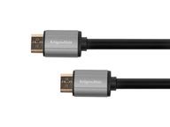 HDMI-HDMI 4K kábel 5m Kruger&Matz Basic HDMI-HDMI 4K kábel 5m Kruger&Matz Basic