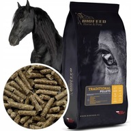 BIOFEED HORSE&PONY Univerzálne granule pre kone, krmivo bez ovsa, 25 kg