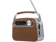 Rádio LTC Nida USB SD hnedé Rádio LTC Nida USB SD hnedé
