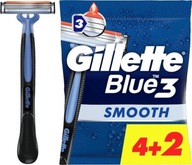 Jednorazová taška Gillette Blue3 Smooth 24 ks