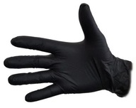 Jednorazové NITRILOVÉ rukavice 100ks XL čierne