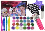 Sada na výrobu tetovania pre deti 24 Glitter S Sada na výrobu tetovania pre deti 24 Glitter S
