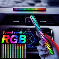 RGB LED PANEL OVLÁDANIE ZVUKU OVLÁDANIE ZVUKU USB BLUETOOTH