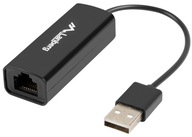 Sieťová karta pre adaptér notebooku na USB RJ45 LAN Ethernet adaptér