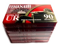 NOVÁ HLASOVÁ KAZETA MAXELL UR90 NORMAL BIAS UR 90 min 5 KS NOVÁ HLASOVÁ KAZETA MAXELL UR90 NORMAL BIAS UR 90 min 5 KS