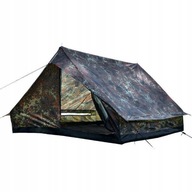 Mil-Tec Mini Pack Super Flecktarn vojenský turistický stan pre 2 osoby Mil-Tec Mini Pack Super Flecktarn vojenský turistický stan pre 2 osoby