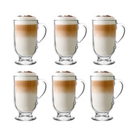 Poháre na latte, sada 6 ks sklenených hrnčekov Altom Design Werona, 310 ml Poháre na latte, sada 6 ks sklenených hrnčekov Altom Design Werona, 310 ml