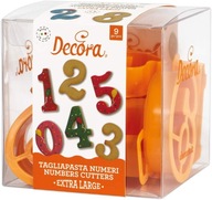 Sada vykrajovačiek - veľké počty, 10 ks. Sada vykrajovačiek - veľké počty, 10 ks.