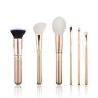 Jessup sada 6 zlatých štetcov na make-up T419 Jessup sada 6 zlatých štetcov na make-up T419