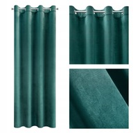 VELÚROVÉ ZÁCLONY VELVET priechodky 140X250 TYRKYSOVÁ VELÚROVÉ ZÁCLONY VELVET priechodky 140X250 TYRKYSOVÁ