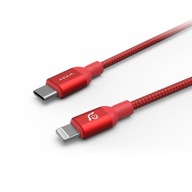 AE MFi USB-C / Lightning kábel 30W, 20cm kábel