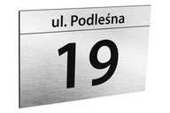 Adresná tabuľa s číslom domu 30 x 20 cm Adresná tabuľa s číslom domu 30 x 20 cm