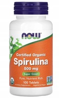 SPIRULINA 500 mg 100 tabliet - CERTIFIKÁT. ORGANICKÝ SPIRULINA 500 mg 100 tabliet - CERTIFIKÁT. ORGANICKÝ