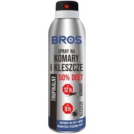 Bros sprej proti komárom a kliešťom 50% DEET Bros sprej proti komárom a kliešťom 50% DEET