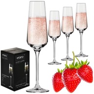 Krosno poháre 4x180ml na PROSECCO KRYŠTÁLOVÉ SKLO AVANT GARDE CHAMPAGNE Krosno poháre 4x180ml na PROSECCO KRYŠTÁLOVÉ SKLO AVANT GARDE CHAMPAGNE