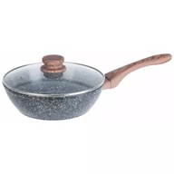 WOK panvica S HLINÍKOVOU MRAMOROVOU POKROKOU, 24CM