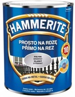 Farba na hrdzu Hammerite, LESK STRIEBORNÁ 2,5L Farba na hrdzu Hammerite, LESK STRIEBORNÁ 2,5L
