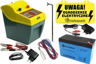 POĽSKÝ UNIVERZÁLNY ELEKTRIZÁTOR ovčiak NABÍJAČKA NA KONE + 0,4J BATÉRIA