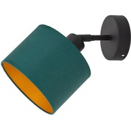 Nástenné svietidlo LOFT mini LAMPSHADE, zelená a zlatá Nástenné svietidlo LOFT mini LAMPSHADE, zelená a zlatá