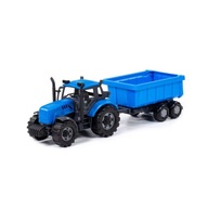 Traktor Progress s príslušenstvom modrý WADER POLESIE