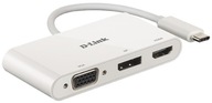 Adaptér D-Link DUB-V310 USB-C HDMI VGA DisplayPort