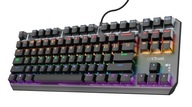 HERNÁ KLÁVESNICA TKL MALÁ RGB MECHANICKÁ HERNÁ KLÁVESNICA TKL MALÁ RGB MECHANICKÁ