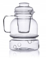 Žiaruvzdorná kanvica, ohrievač a infuzér Žiaruvzdorná kanvica, ohrievač a infuzér