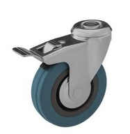 VOLANTY 125mm S BRZDOVÝMI KOLIESKAMI PRE VOZÍKY Nosnosť 80kg VOLANTY 125mm S BRZDOVÝMI KOLIESKAMI PRE VOZÍKY Nosnosť 80kg